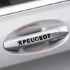 Car Door Sticker Carbon Fiber Scratches Auto Handle Protection Film For Peugeot 308 408 508 RCZ 208 3008 2008 206 207 108 406 407 408 206 207 306 307