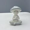 Yoga Mushroom Resin Ornament for Home or Garden Decor