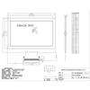 240128 Negative LCD Screen: HD Display with Blue Background & Black Characters, COG Serial Port Module.
