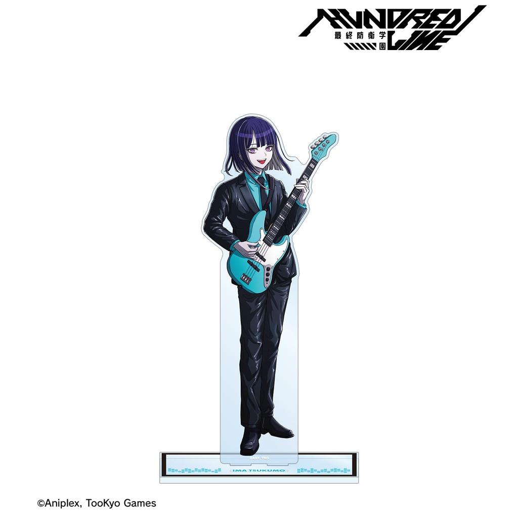 HUNDRED LINE Final Defense Academy Original Illustration Tsukumo Imama Rock Band Ver. Extra Large Acrylic Stand