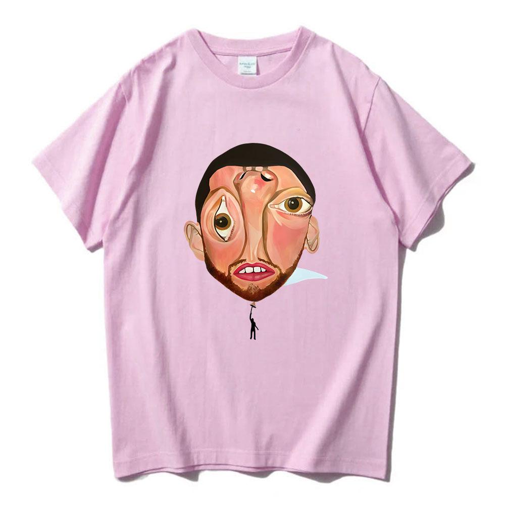 Macc Miller Balloonerism Album Printing T-shirt Short Sleeve Summer O-neck Tshirts 2025 New Fashion Graphic Tee-shirt Men Women