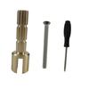 Copper Valves Stem Extension Adapter 970-0770 Stem Adapter with Screw Replacement Valves Extender Trim Repair Part