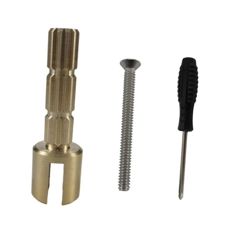 Copper Valves Stem Extension Adapter 970-0770 Stem Adapter with Screw Replacement Valves Extender Trim Repair Part