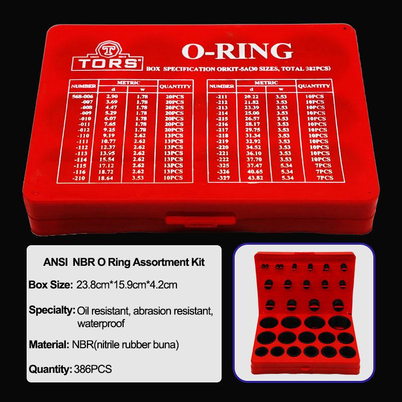Universal NBR O Ring Gasket Assortment