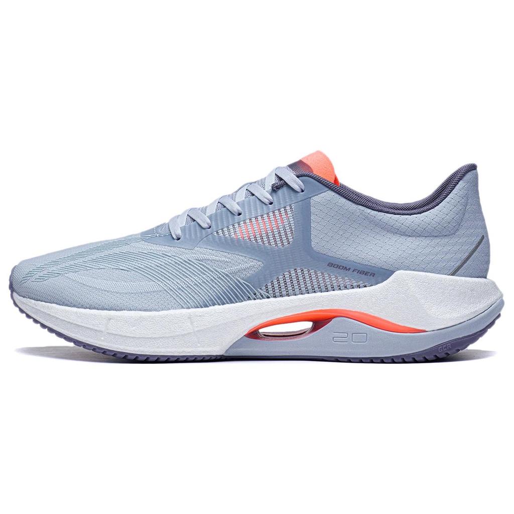 New LiNing Super Light 20 Anti Slip And Wear Resistant Rebound Low Top Casual Running Shoes Men's Celestial Blue ARBT001-12