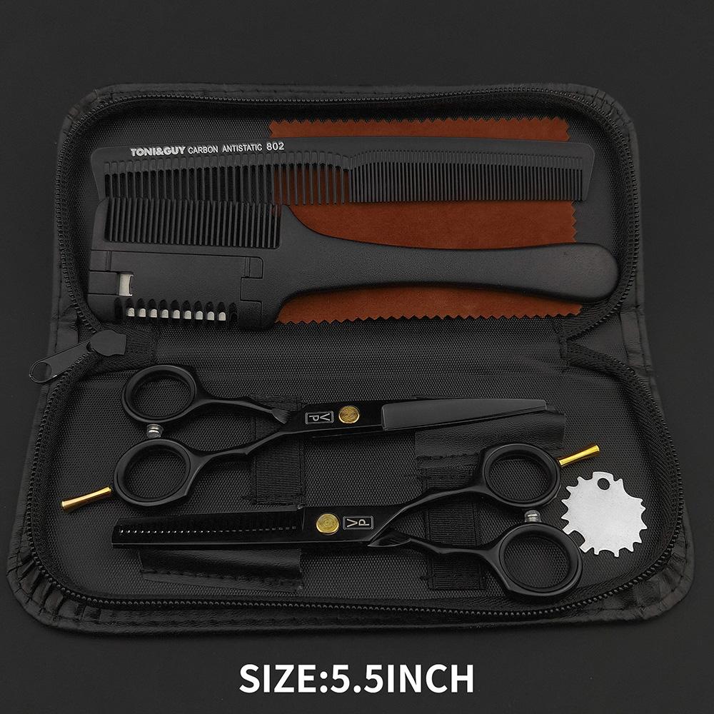 VP Professional Hairdressing Scissors Barber Set 5.5 6.0 Hairdresser Hair Beauty Scissors Set Corte de Cabelo Desbaste Ferramentas de Salão