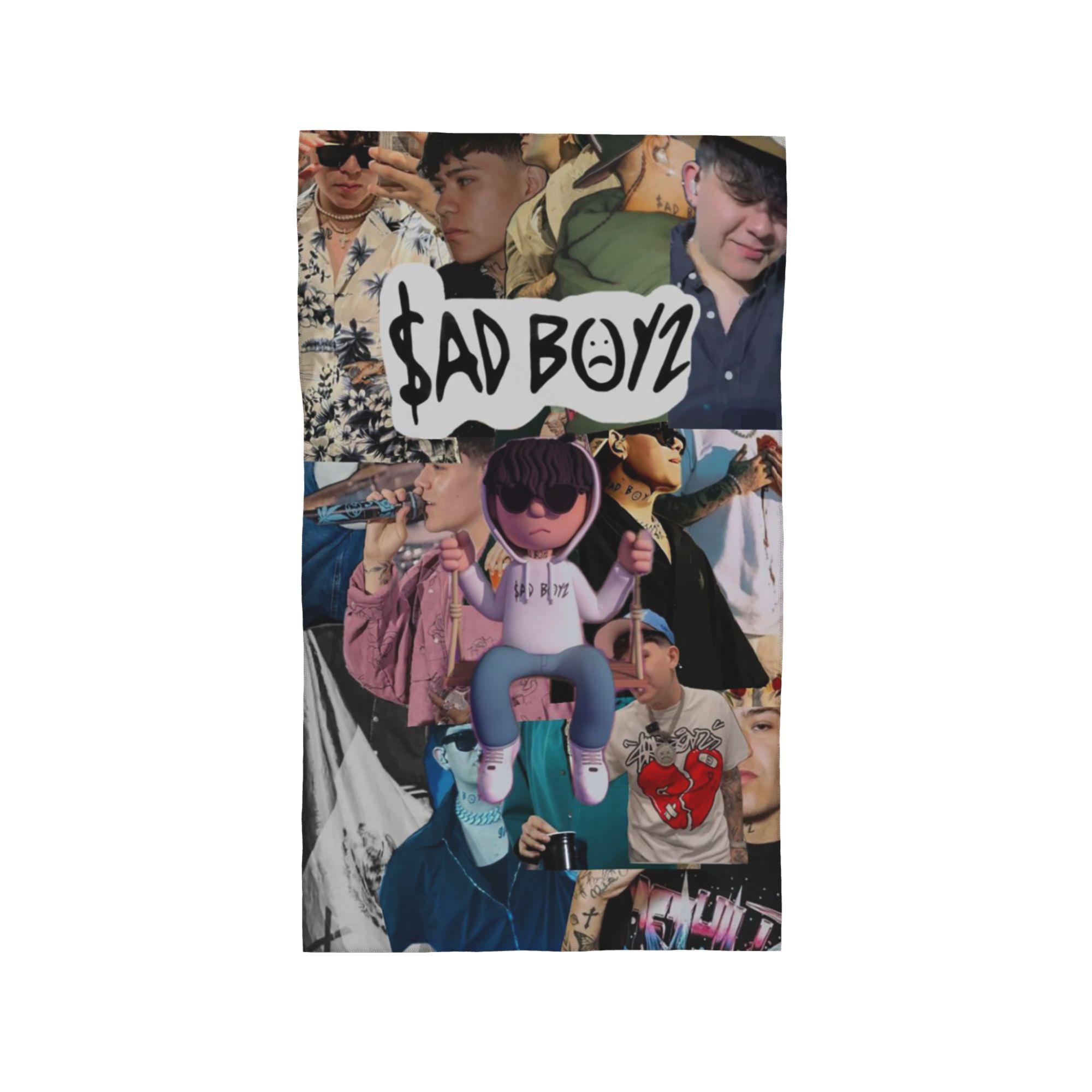

Junior H Merch Sad Boyz Soft Face Towel Quick Dry Pool Bath Cotton Towels Absorbent Quick W30*H60(CM)