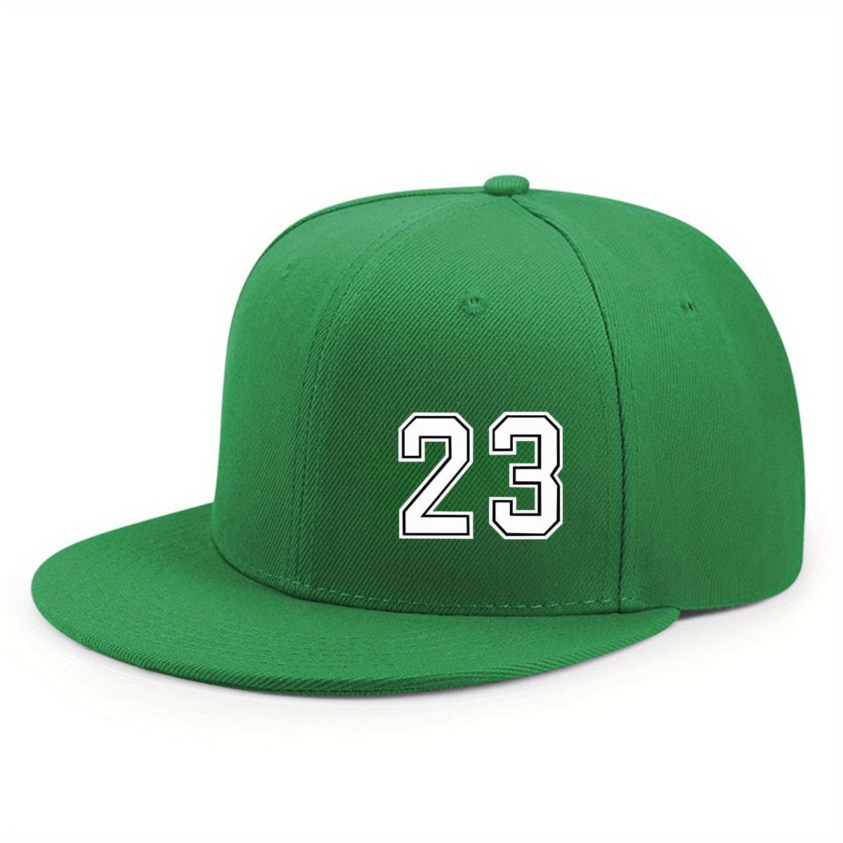 Beliebte Neue Mode Street Hip Hop Hut Outdoor Radfahren Sonnenschutz Skateboard Hut Männlich Weiblich Gleicher Stil Flache Kante Baseballkappe green