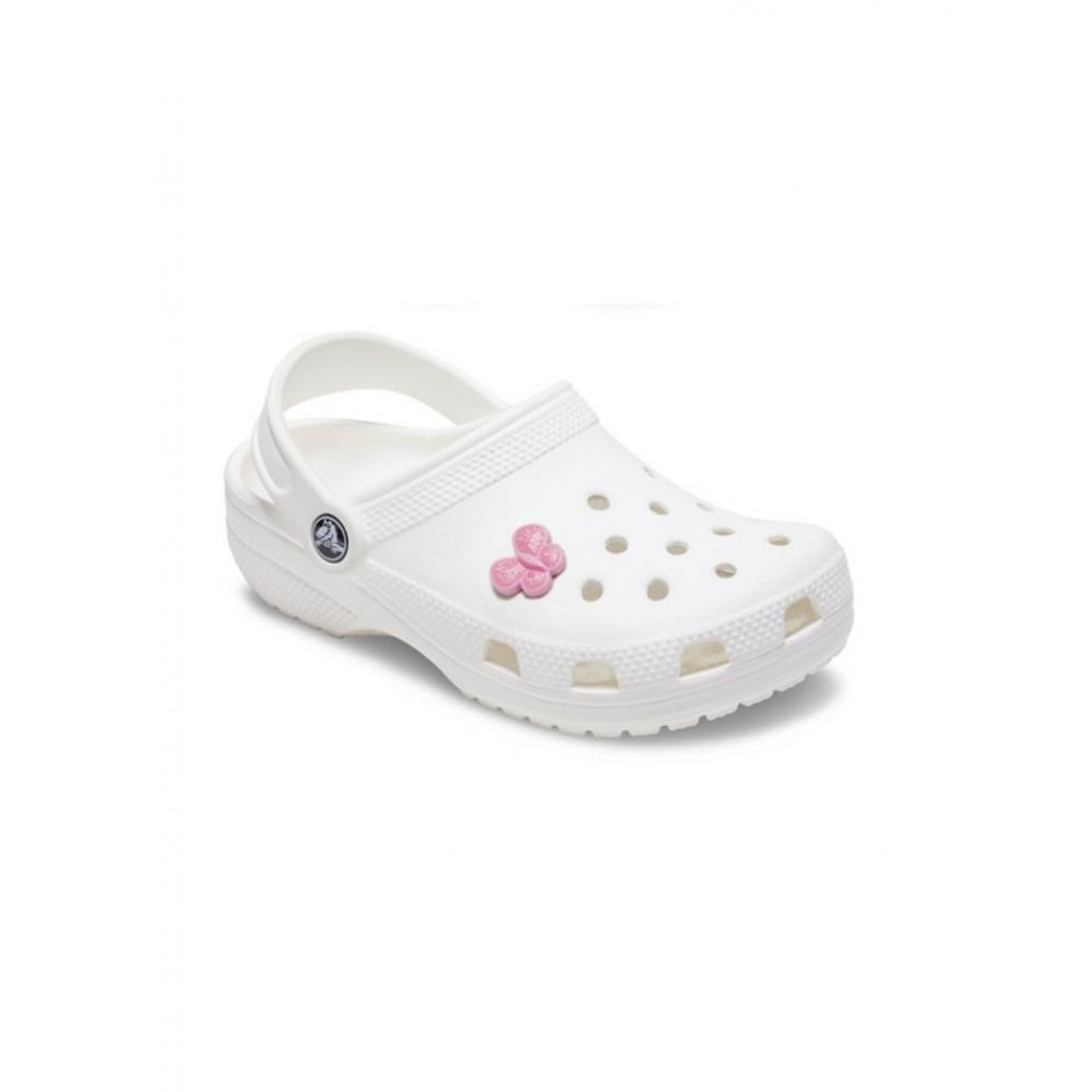 Crocs Pink Glitter Butterfly Gibbits Char10014798
