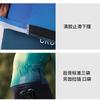 Mens Cycling Jersey Long Sleeve Breathable Performance Bike Shirt Striped Design Ocean Blue Electric