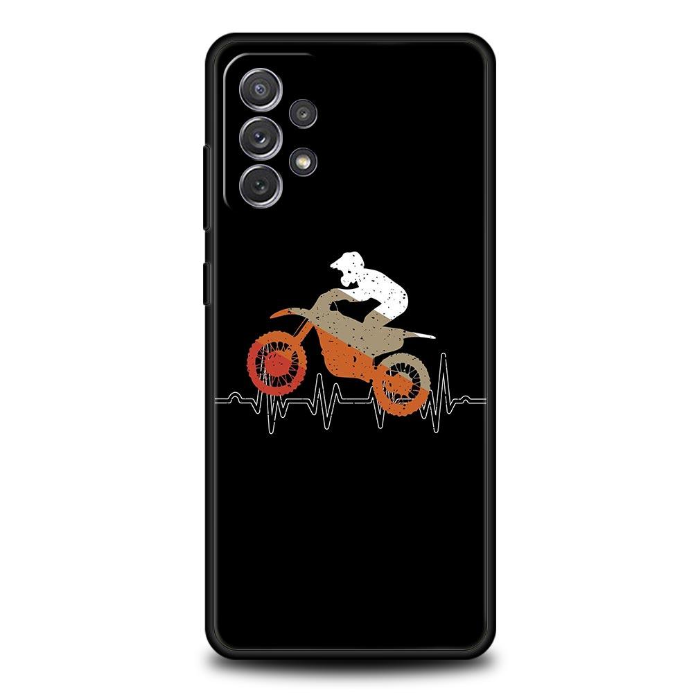 Husă sport pentru motociclete Moto Cross pentru Samsung Galaxy A51 A71 A21S A12 A11 A31 A52 A41 A32 A01 A23 A33 A53 A73 A03S A13 5G