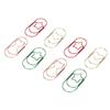 100pcs Large Paper Clips 2in Colorful Slip Resistance Rust Prevention Metallic Cute Paper Clips for 