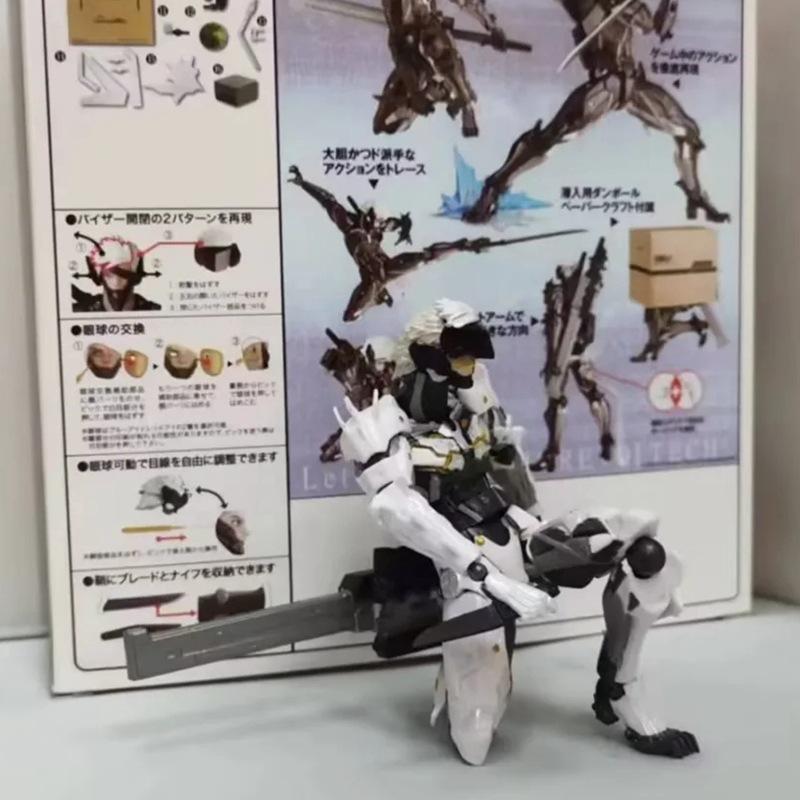 Metal Gear Rising: Revengeance Raiden Articulated Action Figures PVC brinquedos Toys