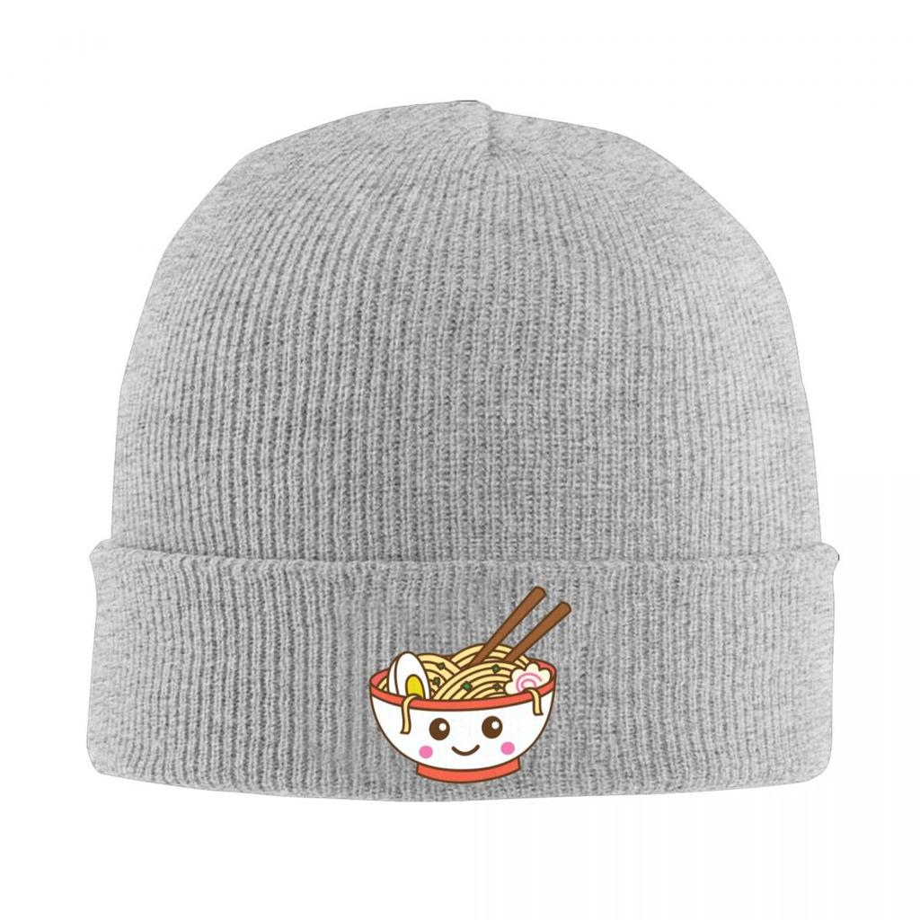 Kawaii RaUnisex Bowl Warm Knitted Cap Winter Knit Bonnet Hat Skullies Beanies Hip Hop Caps for Unisex