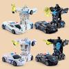 Childrens Onebutton Impact Transforming Toy Car With Inertia Function For Boys And Girls