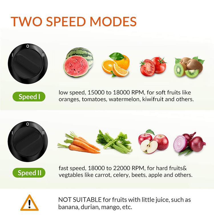 Electric Orange Juicer & Pulp Separator: Fresh Juice Extractor for Fruits