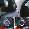 ABS Chrome Decor Ring Car Styling Accessories Front Door Sound Stereo Speaker Cover Trim Fit For Jeep Grand Cherokee 2011-2020