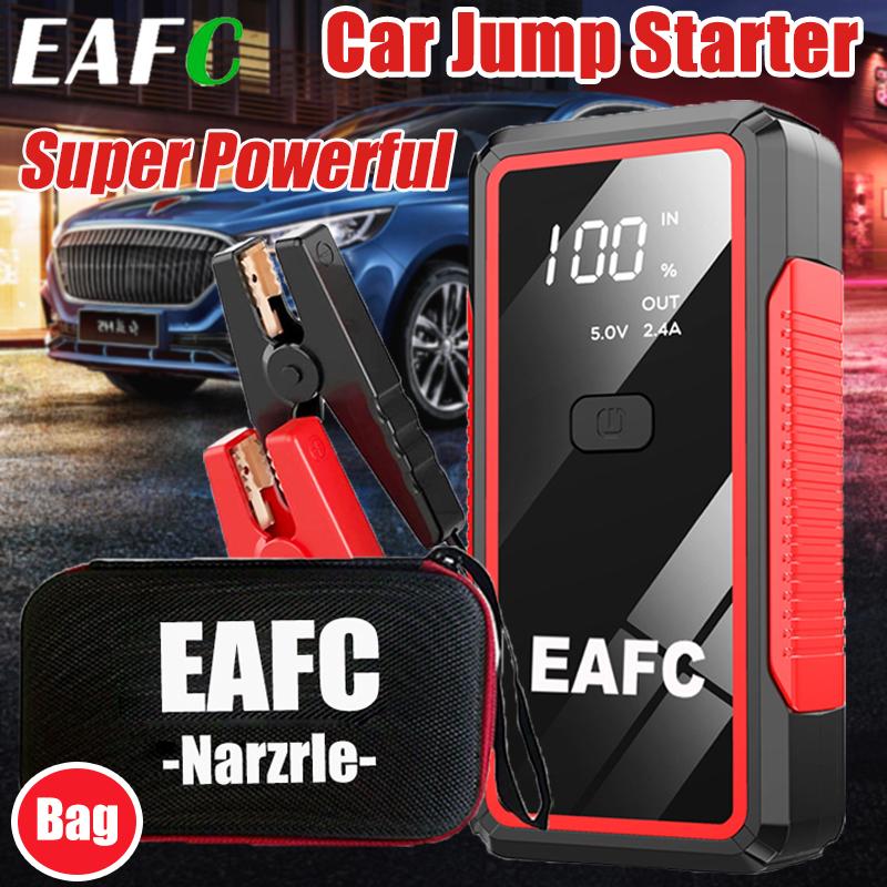 10000mah 12V Portable Charger Emergency Car Jump Starter Booster for Car Battery, Car Jump Box Device Power Bank for 6.0L Gas/4.0L Diesel Car