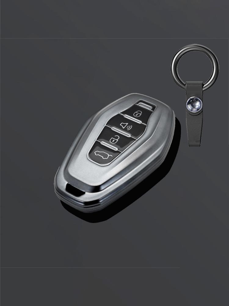 Key Case Cover Fob For Chery Jetour X70 X90 X95 Plus X70Plus X90Plus Keyring Soft New Tpu Key Protector Shell