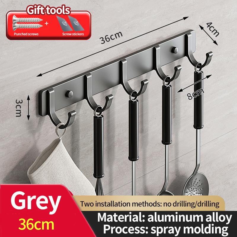 Bezděrovací dvířka za hákem Úložný prostor na zeď Věšák na šaty Háček na kabáty bez vrtání Věšák Ložnice Organizér Úložný prostor Kuchyně Acce