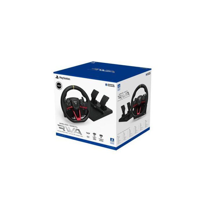 Racing Wheel - Racing Wheel Apex - HORI - PC, PS4 and PS5 - Pedals Included - Wireless