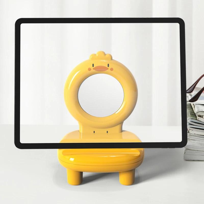 Fashionable Animal Chair Bracket Portable Mobile Phone Adjustable Stool Bracket Can Be Used As A Mirror for Aromatherapy