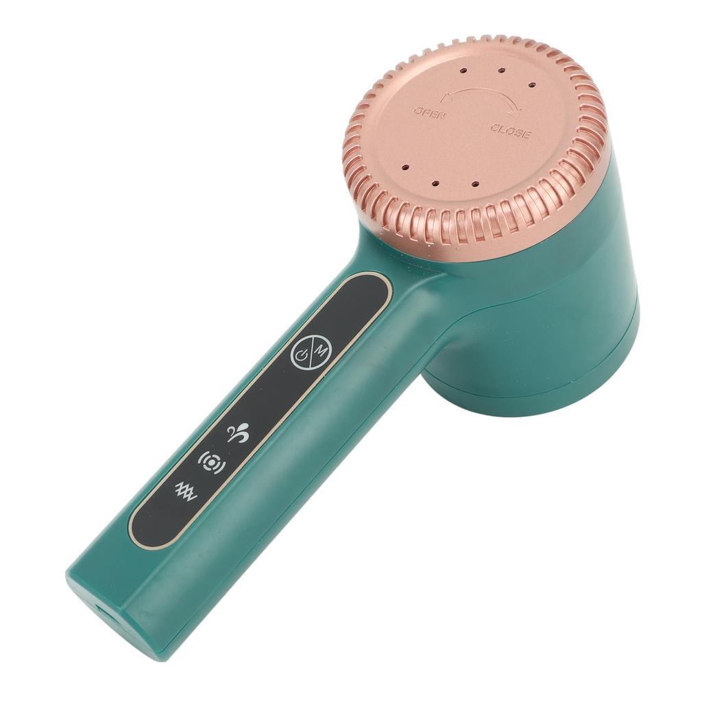 Electric Lint Shaver Rechargeable USB Interface Portable Fabric Remover for Home Green