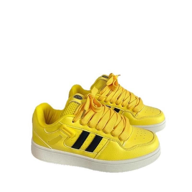 Platform Bread Shoes Women's Spring New Student Versatile Sports Shoes Casual Board Shoes
