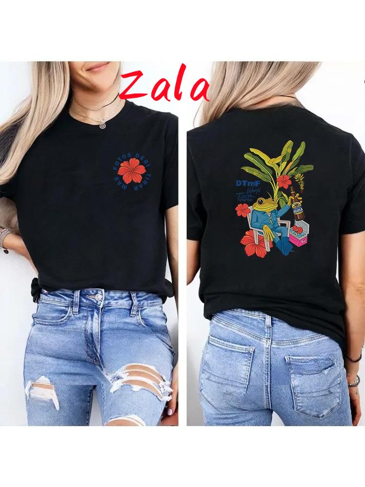 Rapper Bad Bunny Tshirt Debi Tirar Mas Fotos Dtmf World Tour Unisexs Tshirt Vintage Unisex Tshirts Streetwear Unisexs Clothing