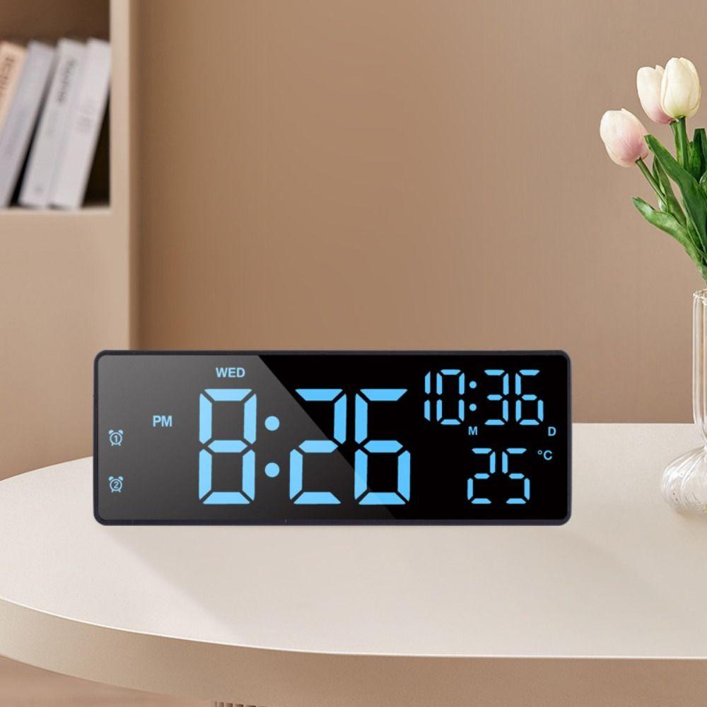 Temperature Alarm Clocks Multi-functional Digital LED Clocks New Electronic Clock  for Bedroom
