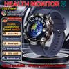 2025 New Smart Watch For Men Health Blood PressureBlood Oxygen Uric Acid Fitness Tracker Watches Bluetooth Call ECG Smartwatch