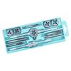 Metal Carbon Steel Tapping Tooth Set with Storage Box Durable Wear-Resistant High Precision Wide Size Range Tapping Tooth Kit