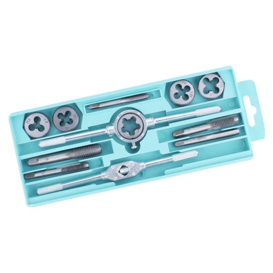 Metal Carbon Steel Tapping Tooth Set with Storage Box Durable Wear-Resistant High Precision Wide Size Range Tapping Tooth Kit