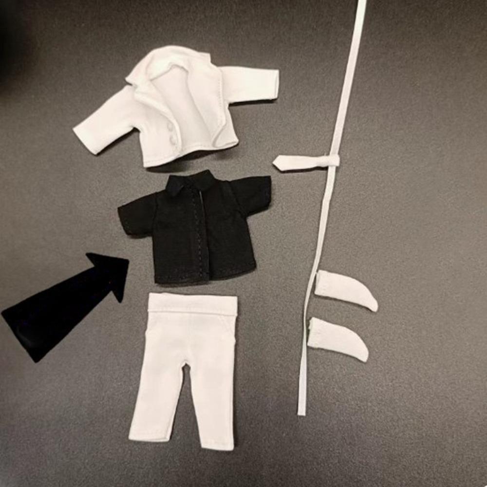 Fashion Doll Outfit Shirt Casual Wear DIY Accessories Doll Leggings Clothes Gift Toys Vest Pants Socks for 1/11 Ob11 Dolls