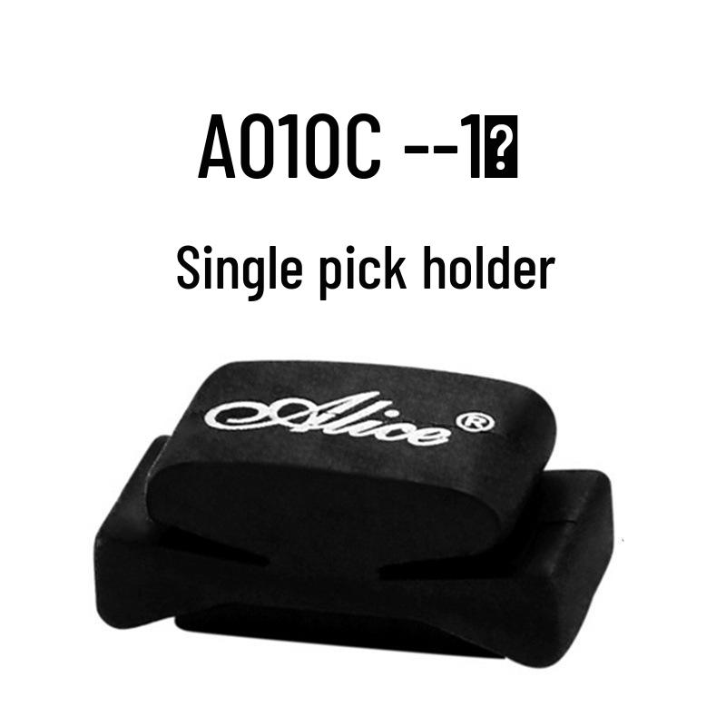 Alice A010C Rubber Guitar Pick Holder Headstock Clip