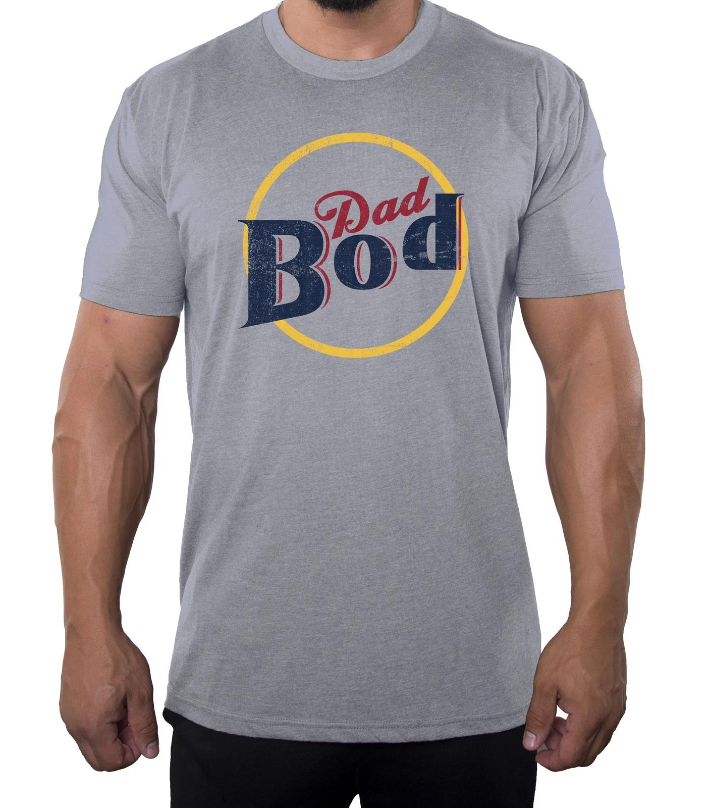 Dad Bod-American Light Beer Shirt, Best Dad T-Shirts, Cool Shirts for Dad! M