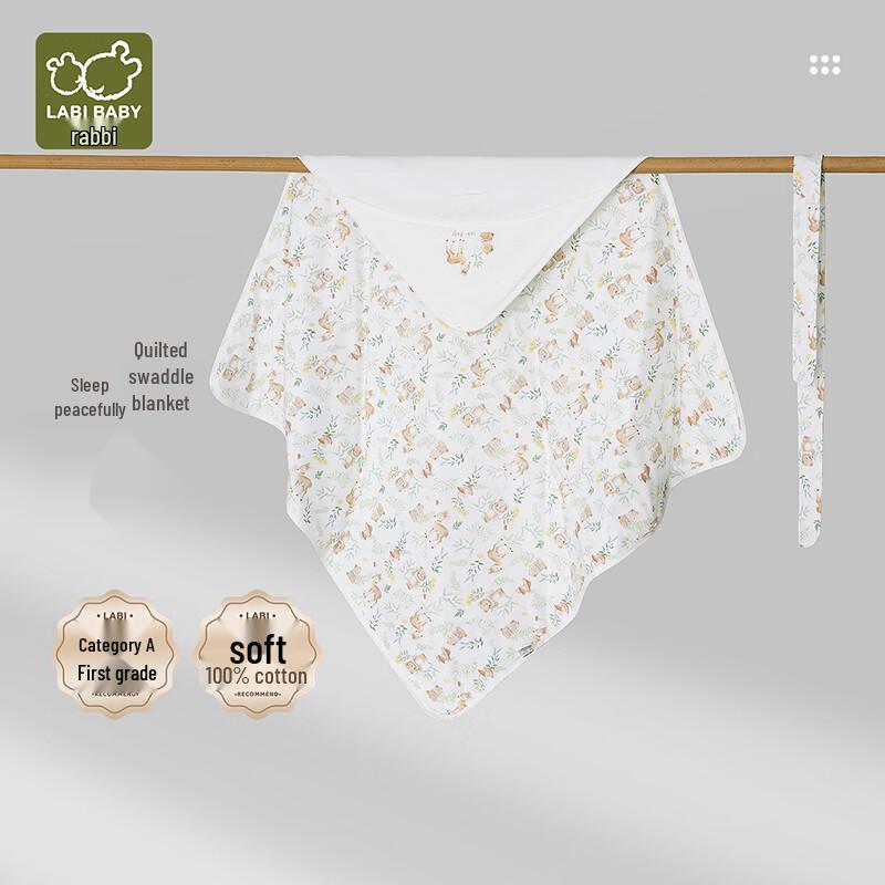 Всесезонный стеганый пеленальный мешок LaaBee для младенцев