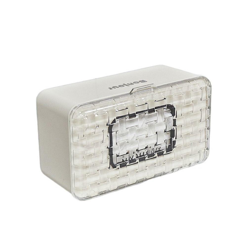 

Plastic Wall Mounted Tissue Box Moisture-proof Tissue Storage Box Kitchen style A