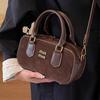 High End Retro Boston Ruční Polštářová Taška 2024 Nové Módní Jednoramenní Crossbody Tašky