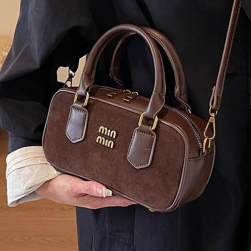 High End Retro Boston Ruční Polštářová Taška 2024 Nové Módní Jednoramenní Crossbody Tašky