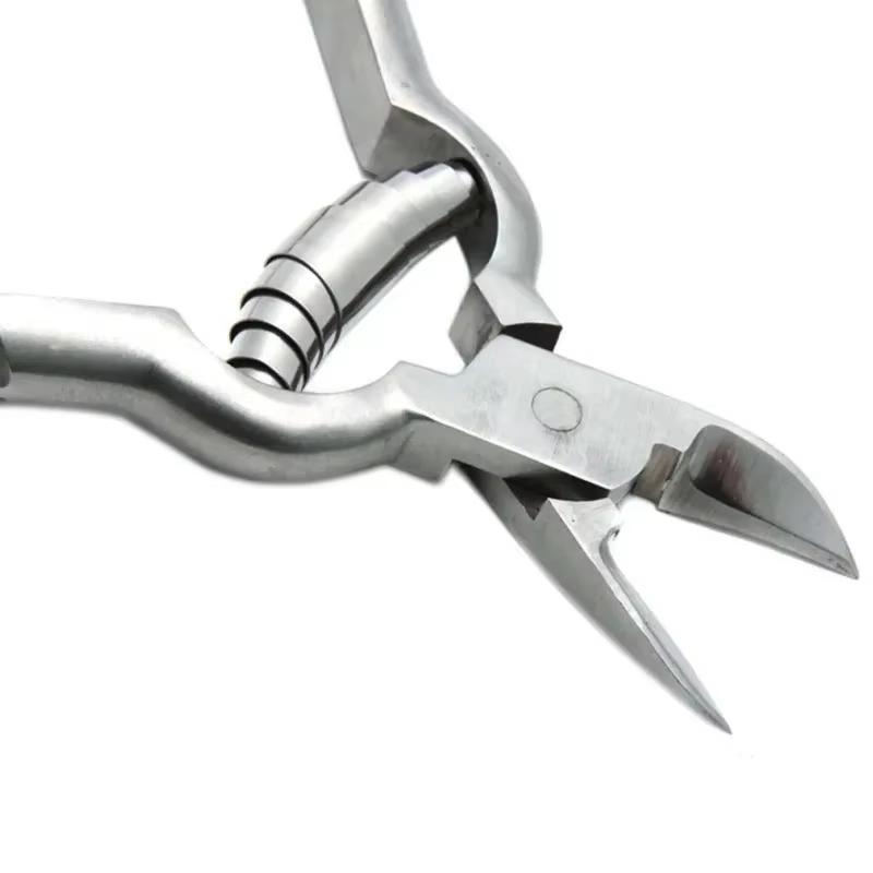 Professional Manicure Fingernail Toenail Cuticle Nipper Dead Skin Remover Trimming Nail Clipper Feet Scissor Plier Pedicure Tool