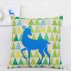 Pillow Cushion Office Waist Pillow Car Sofa Living Room Seat Lumbar Cushion Nordic Style Cotton Linen Square Pillow