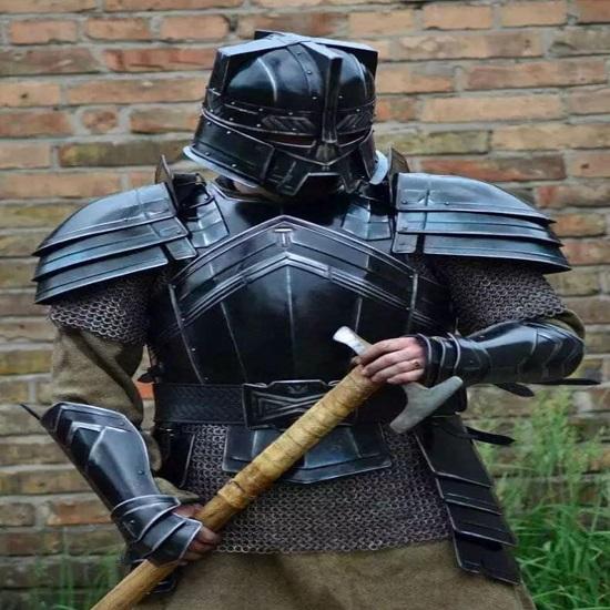 Dwarf  Armor Suit  Medieval Knight Half Armor  Dwarven Battle Warrior  Suit For   Cosplay Best Gift