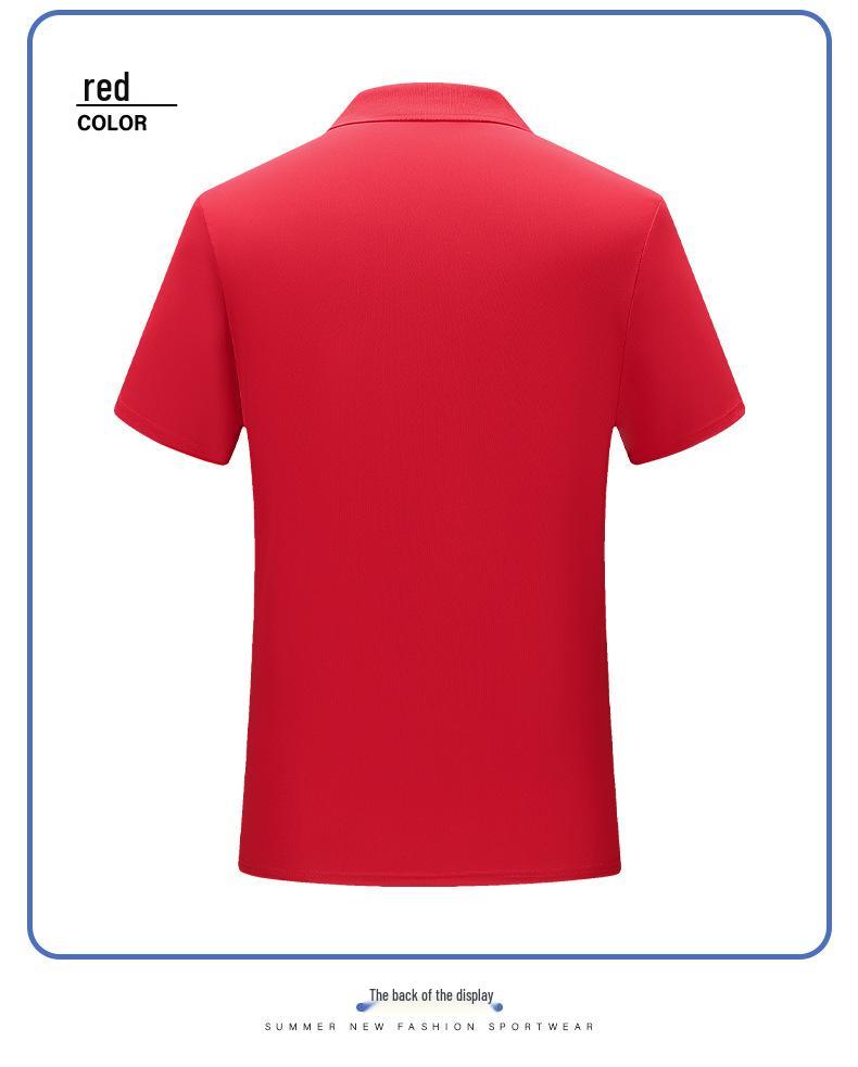Unisex Quick-Dry Team Sports T-Shirt - Summer Short-Sleeve for Tennis & Badminton with Logo