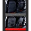 Easy Clean Car Seat Back Cover Waterproof Leather Kick Guard Easy Installation Full Protection Mat Cover