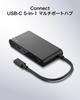 Belkin Connect Up To Data HDMI 5Gbps Data Slim Compatible with and and AVC021fqBK USB-C Hub, 5-in-1, 100W, High-Speed Transfer, 4K@60Hz Output,