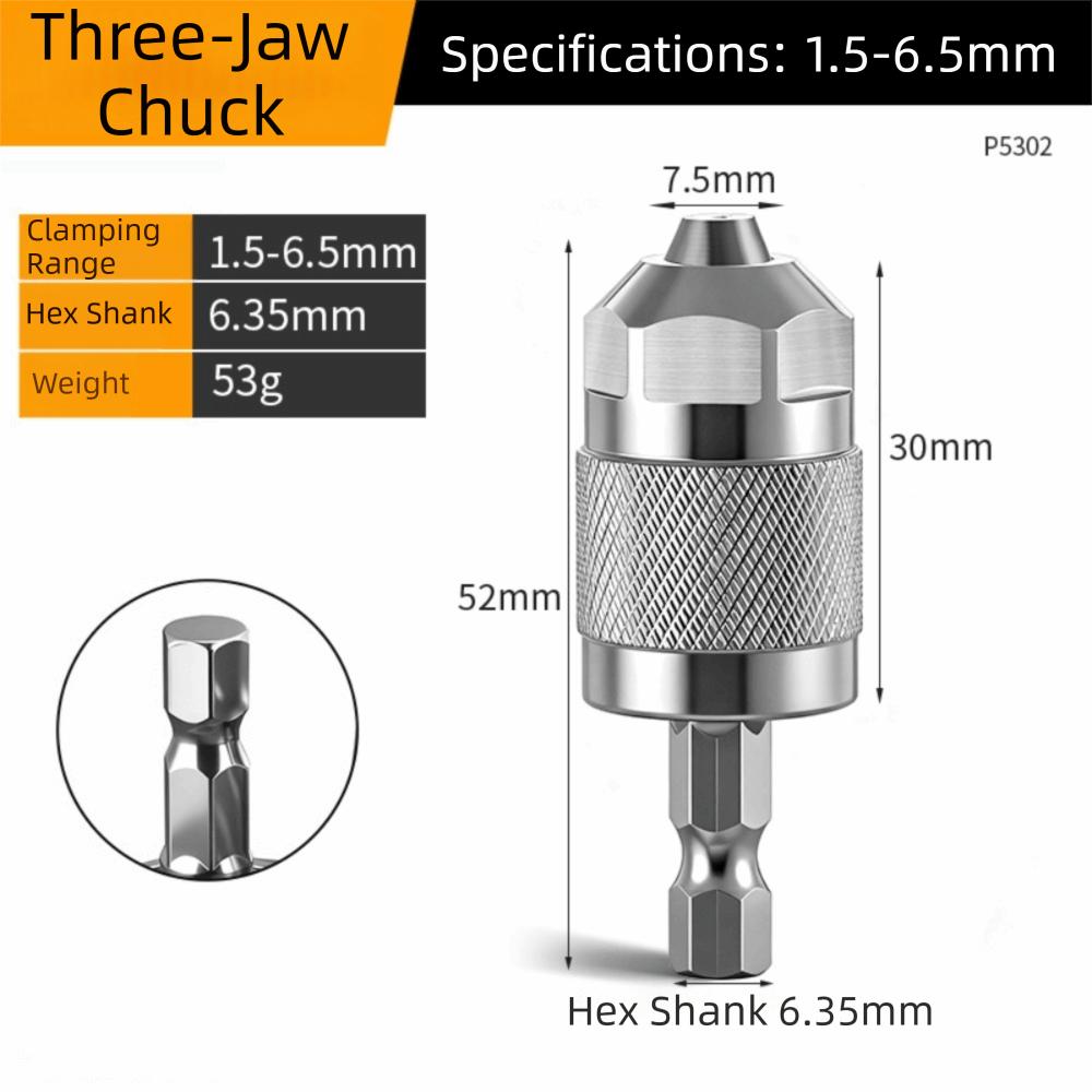 Hexagonal Shank Hex Shank Drill Bits Adapter Quickly Replace Hex Shank Connector  Woodworking