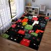 Colorful Cartoon Cats Pattern Carpet - Cute Animal Design Home Decor for1Rooms Suitable for use as an anti-slip1 for1room and bedroom sofas