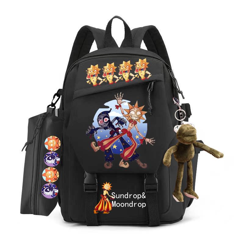 Cross-border new junior high school high-quality large-capacity casual backpack fashionable men's and