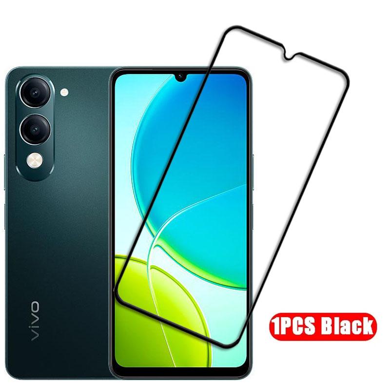 Full Cover Glass For Vivo Y29s Tempered Glass Vivo Y29s Y04 Screen Protector Protective Phone Film Vivo Y04 Y29s inch 6.74"